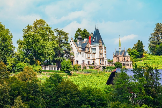 Beauty building near Lucerne city