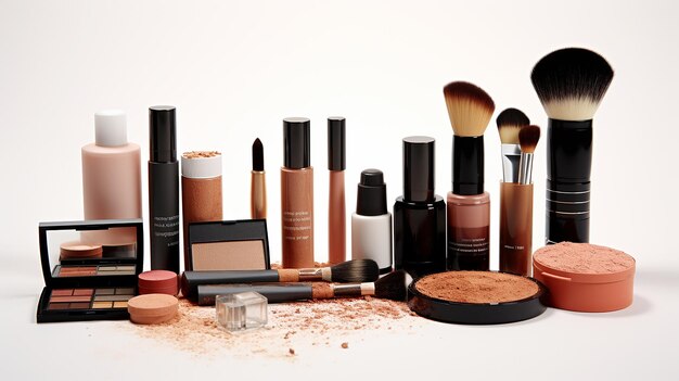 Photo beauty elegance isolated cosmetics showcase