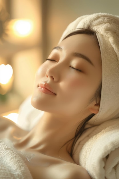 beauty facial spa treatment