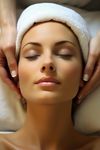 beauty facial spa treatment