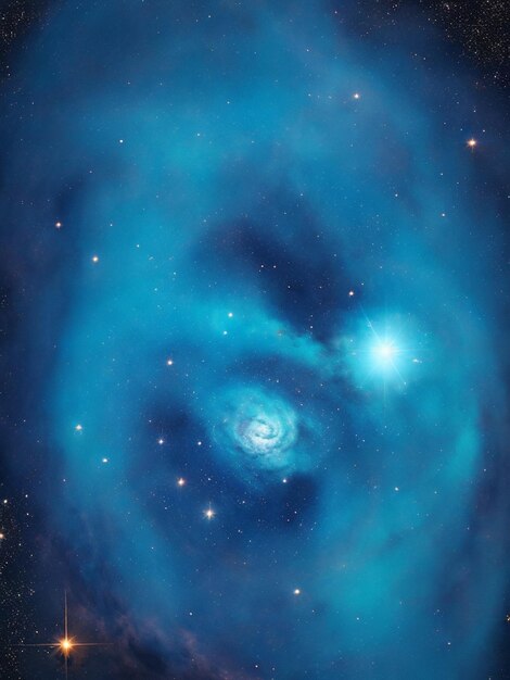 A beauty full view of abstract nebula background