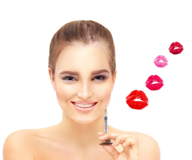 Beauty injections Concept of rejuvenation