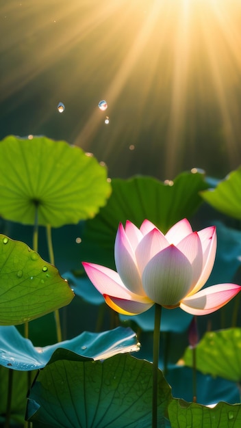 The beauty of the lotus flower and Lotus flower plants around the world