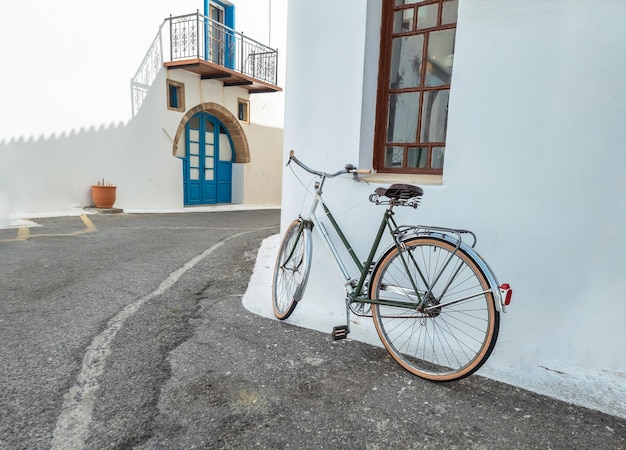 Photo beauty narrow alley at kythira