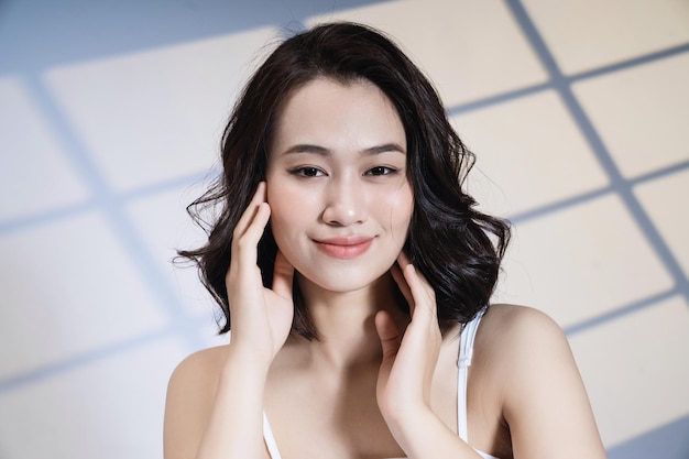 Beauty photo of young Asian woman