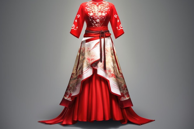 Beauty of the Pienfu Outfit