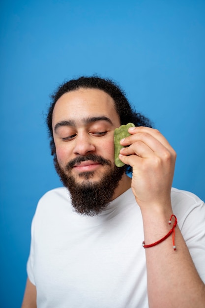 Photo beauty portrait of young adult