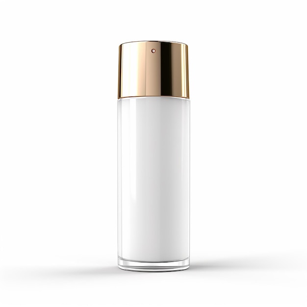 beauty product bottle mockup