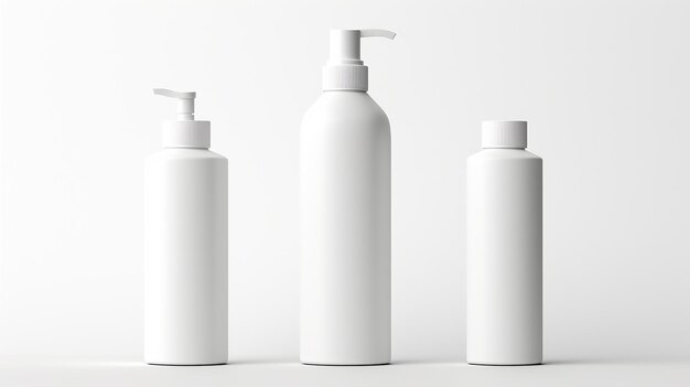 beauty product bottle mockup