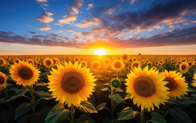 The Beauty of Sunflower Magic Generative AI