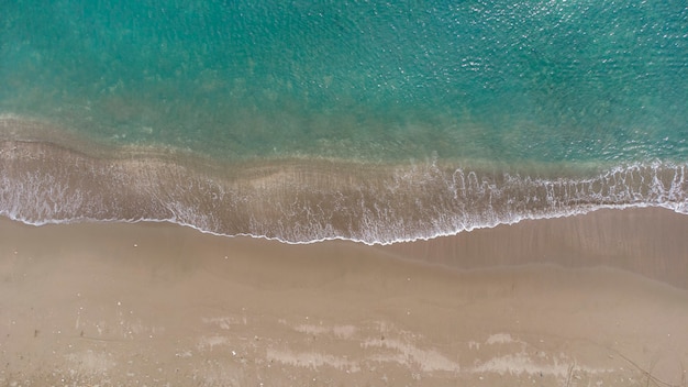 The beauty of the white sand beach of Aceh Indonesia