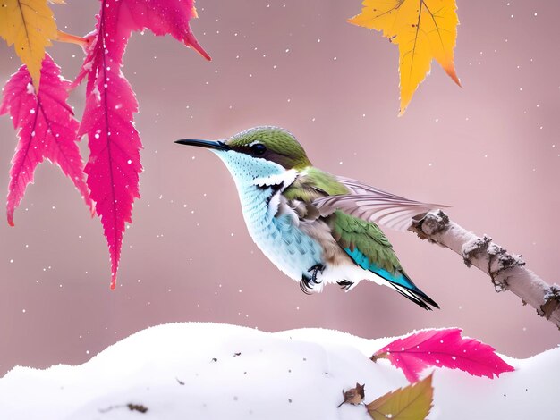 The Beauty of Winter with Birds