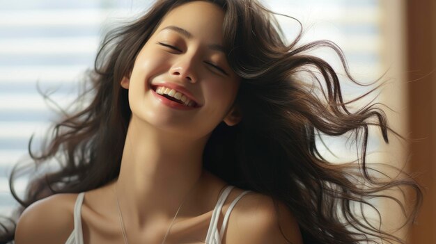 Beauty Woman Smile Happily Relax Holiday Asianphotore Background Image Beautiful Women Hd