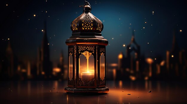 Beautyful Romadan Mosque Eid Alfitr Moon With a Background Wallpaper