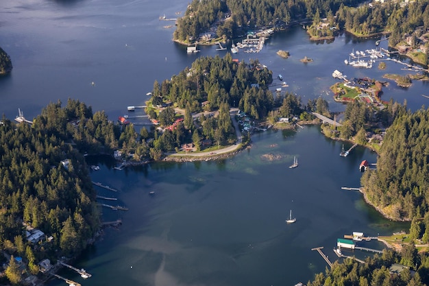 Beaver Island in Sunshine Coast Brits-Columbia Canada