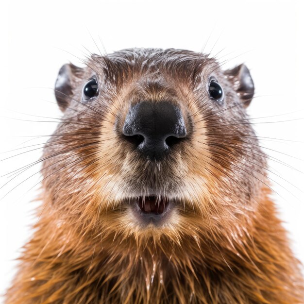 Beaver's Beaming Closeup