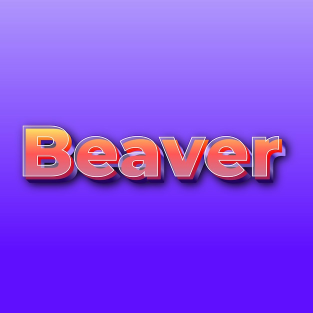 BeaverText effect JPG gradient purple background card photo