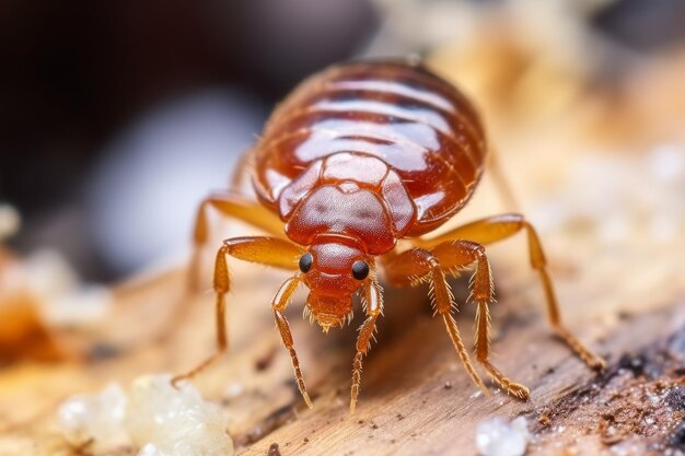 A Bed Bugs in Macro Detail