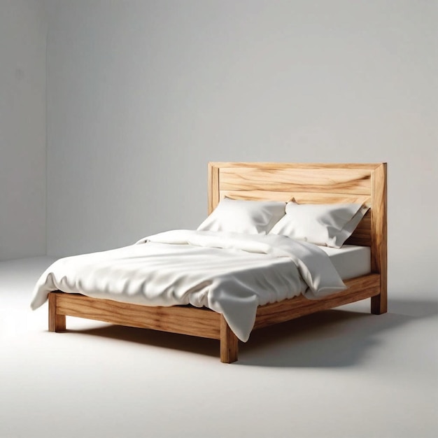 Photo bed isolated