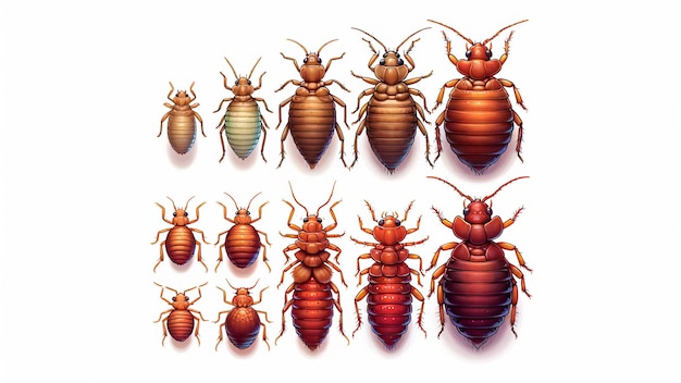 Bedbugs Development A CloseUp Lifecycle View