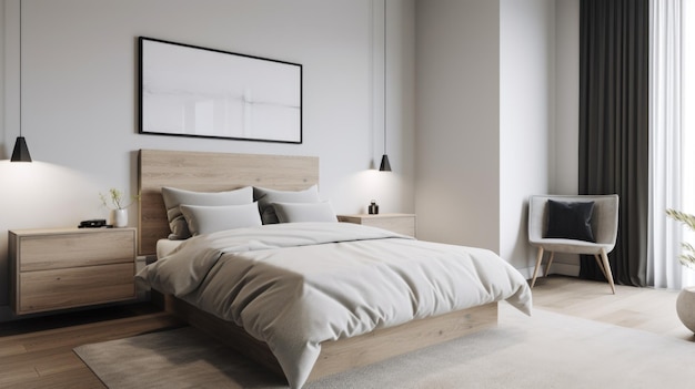 Foto arredamento camera da letto home interior design stile minimal contemporaneo