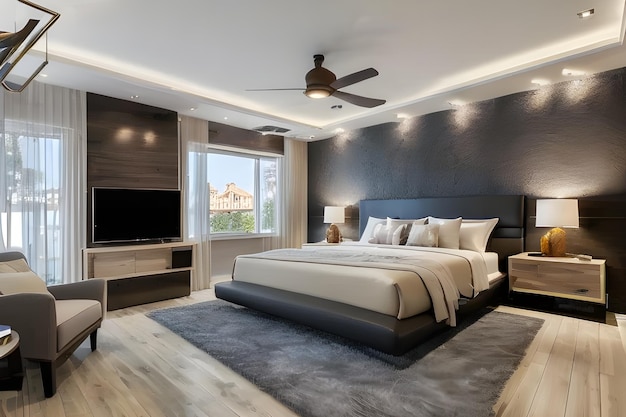 Идеи дизайна интерьера спальни для каждого стиля
