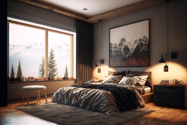 Bedroom interior design