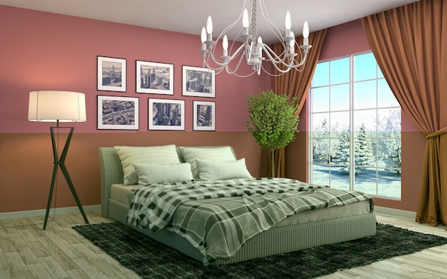 Bedroom interior