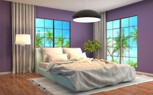 Bedroom interior