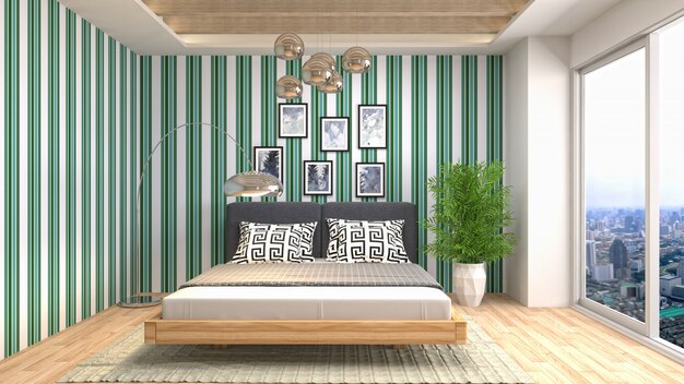 Bedroom interior