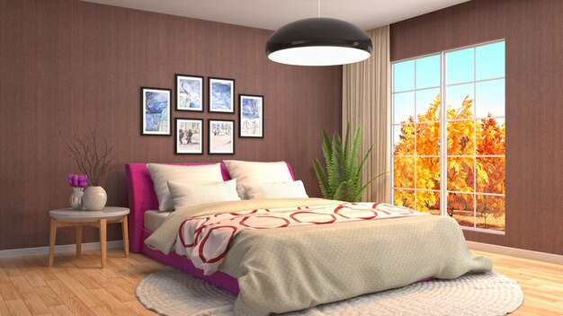 Bedroom interior