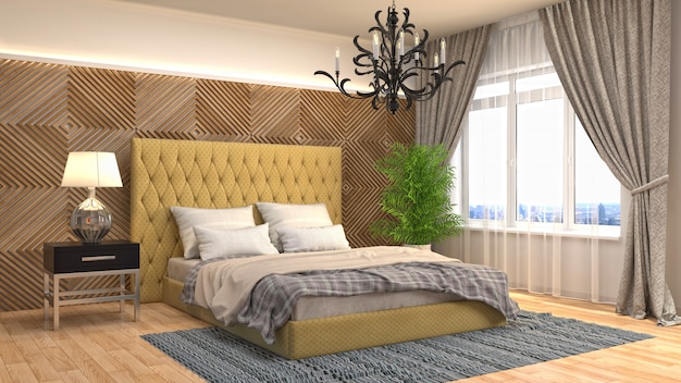 Bedroom interior