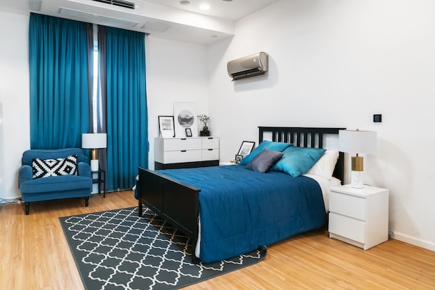 Bedroom, modern decor