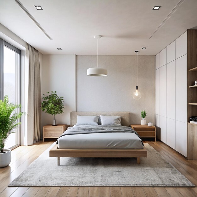 Bedroom style minimalist