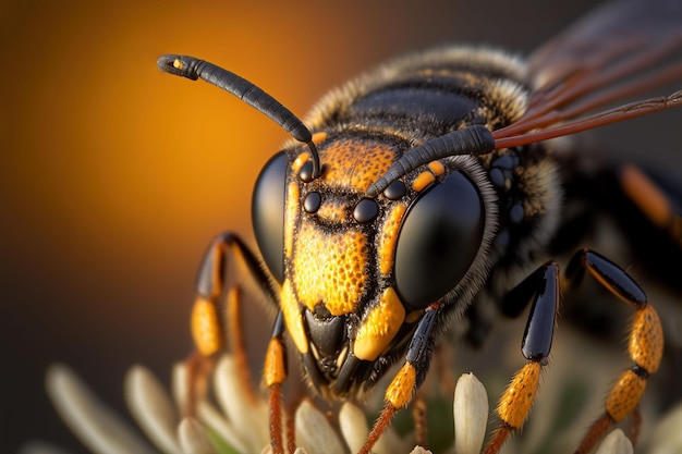 bee close up