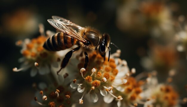 bee on a flower