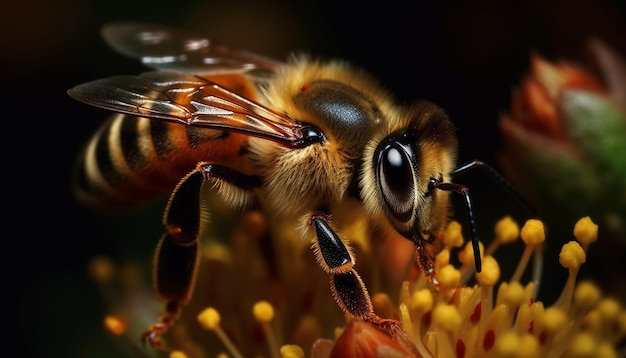 bee on a flower