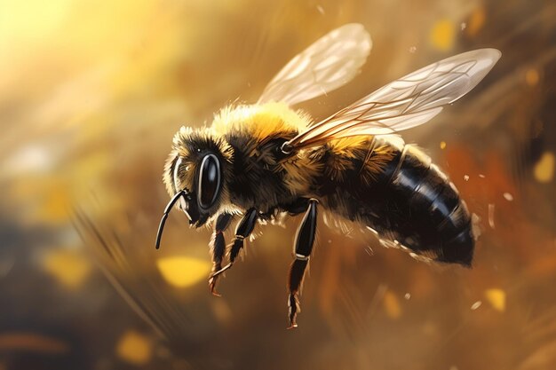 Bee insect animal flying