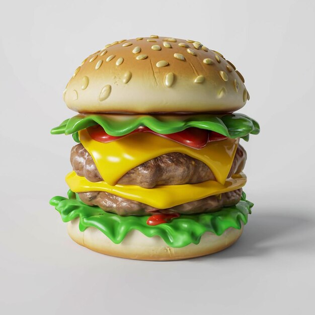 Beef Burger afbeelding voor fastfood
