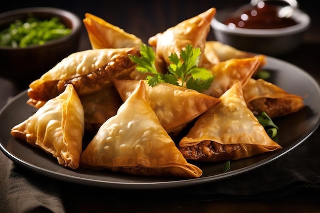 Beef Samosas Indian Food