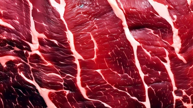 Beef steak background Generative ai design