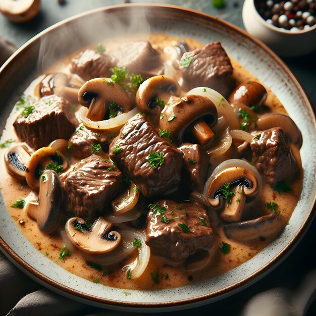 Beef Stroganoff