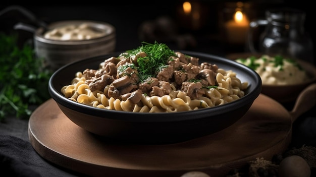 Beef Stroganoff