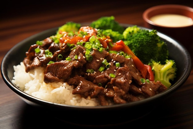 Beef Teriyaki Donburi Delight