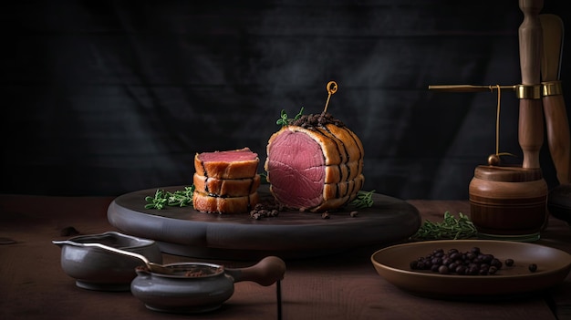 Beef Wellington een steakgerecht van Engelse oorsprong gemaakt van haasbiefstuk