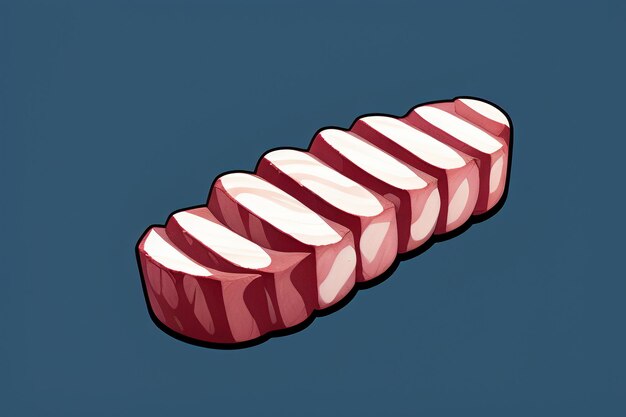 Beef western food ui icon game prop design gourmet steak style 3d c4d cartoon rendering element