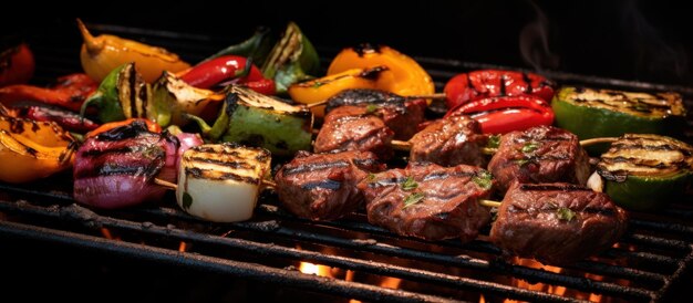 Beefsteaks op de grill.