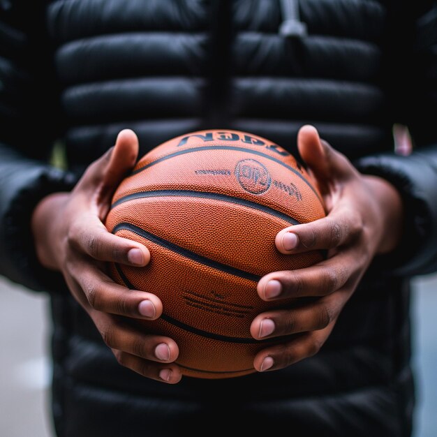 Foto beeld van basketbal