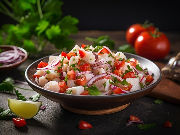 Foto beeld van ceviche