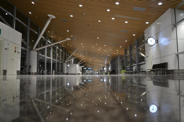 Beeld van de luchthaven Kuala Lumpur in Maleisië